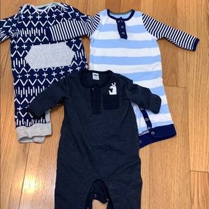 0-3 month romper bundle
